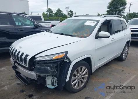 2017 Jeep Cherokee Overland Fwd from USA, damaged, VIN 1C4PJLJS0HW644104